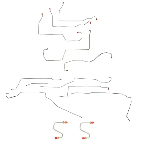 1996-99 Buick LeSabre Complete Brake Line Kit With Traction Control Steel CBK0009OM